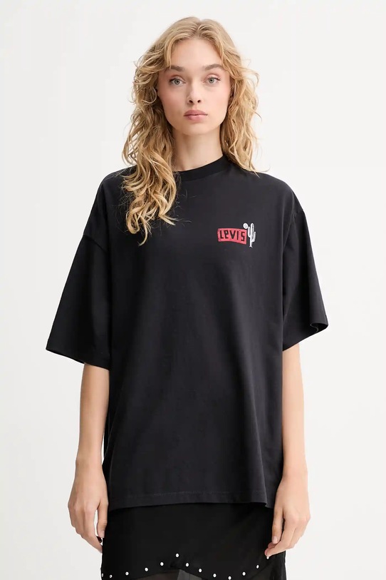 Odzież Levi's t-shirt bawełniany 000G4.0020 czarny
