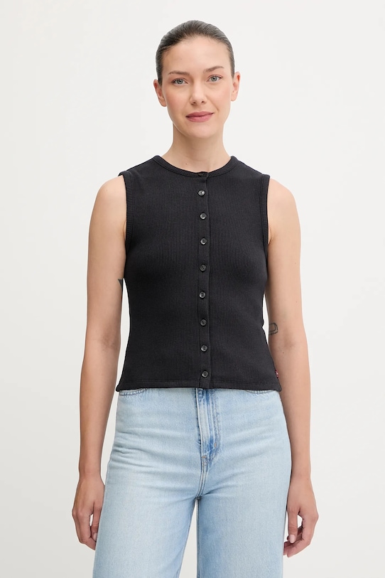 Levi's top uni negru 003Q2.0001