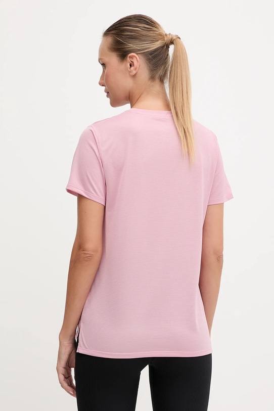 Odzież New Balance t-shirt treningowy WT41222PTF różowy
