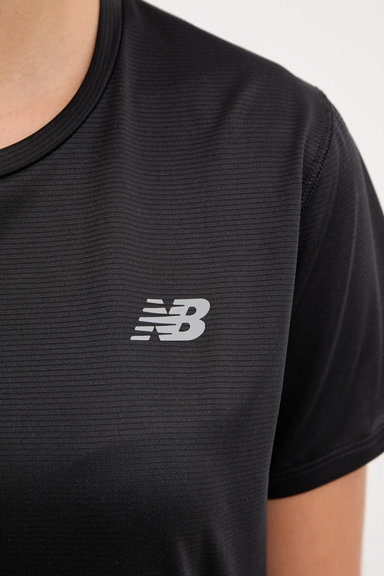 New Balance t-shirt treningowy WT41222BK czarny