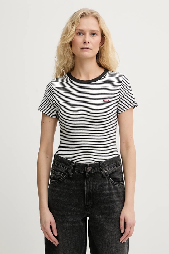 Levi's t-shirt bawełniany 2-pack bawełna biały 004AO