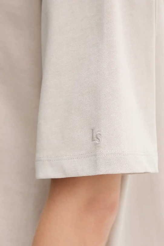 Bavlněné tričko Levi's 001HI.0006 béžová