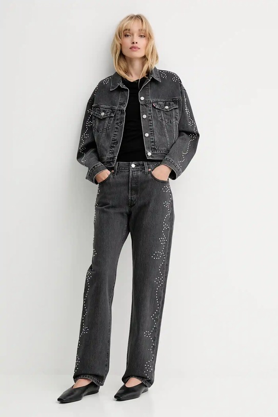 Levi's top 003XU negru AW25