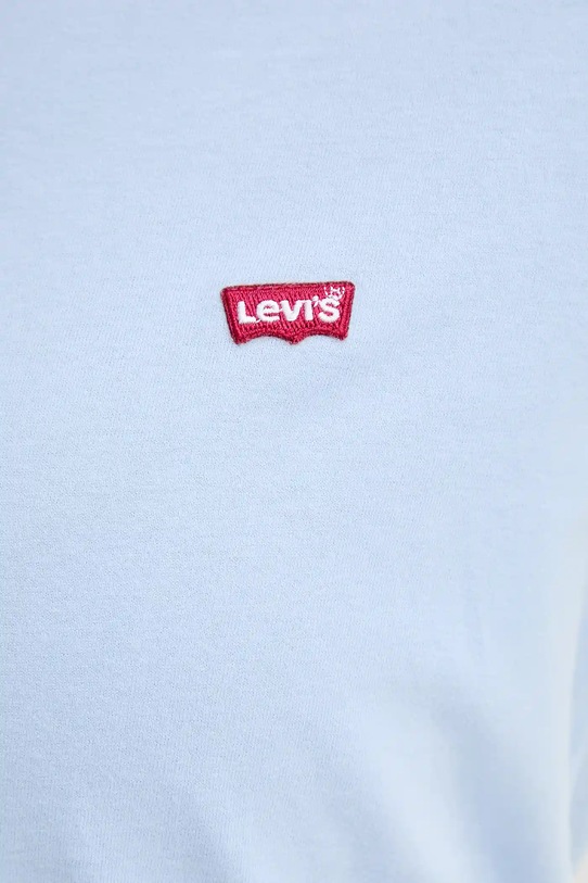 Bavlněné tričko Levi's 39185.0398 modrá