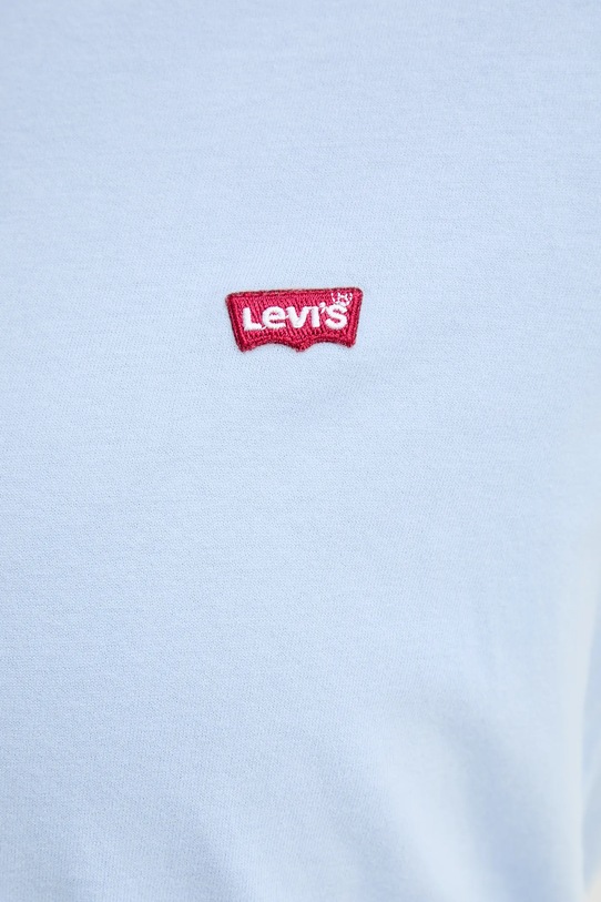 Levi's t-shirt bawełniany 39185.0398 niebieski