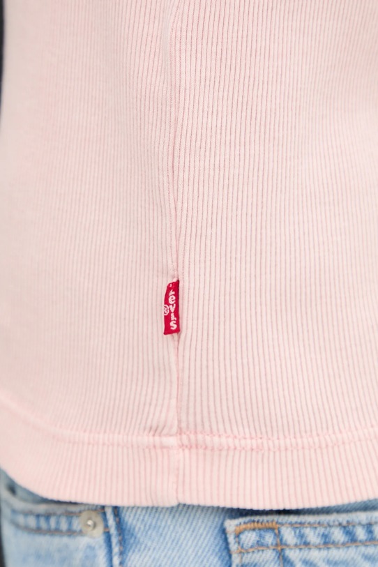 Levi's top bawełniany A3381.0026 różowy