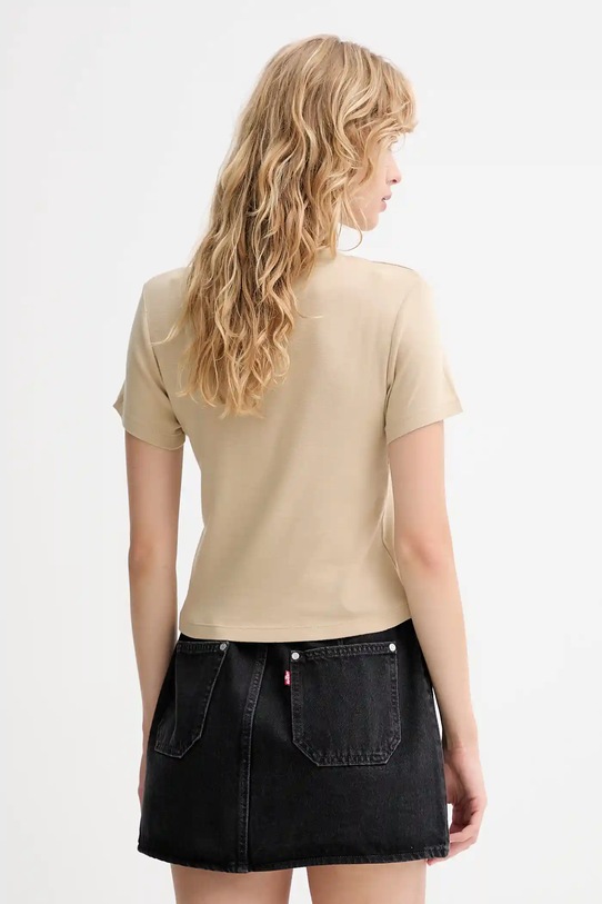 Oblečení Bavlněné tričko Levi's A8798.0057 béžová
