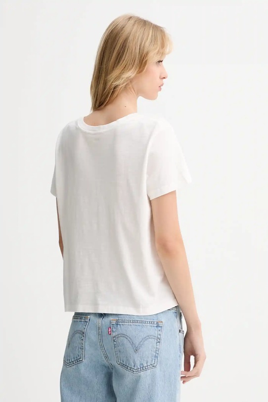 Îmbrăcăminte Levi's tricou din bumbac A8804.0049 alb
