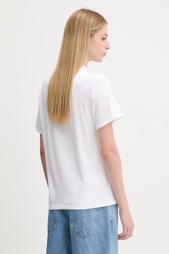 Îmbrăcăminte adidas tricou din bumbac JV6085 alb