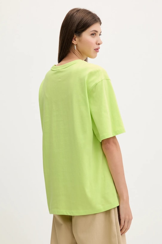 Oblečenie Bavlnené tričko adidas Originals Essentials JW5076 zelená