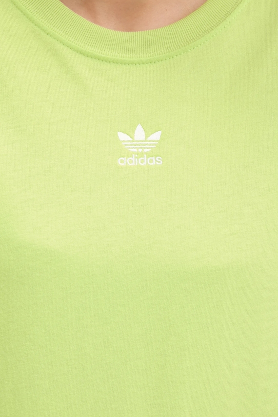 Bavlnené tričko adidas Originals Essentials JW5076 zelená