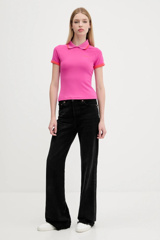 adidas Originals tricou polo Short Polo JY3489 roz AW25