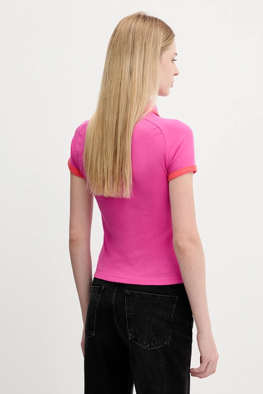 Îmbrăcăminte adidas Originals tricou polo Short Polo JY3489 roz