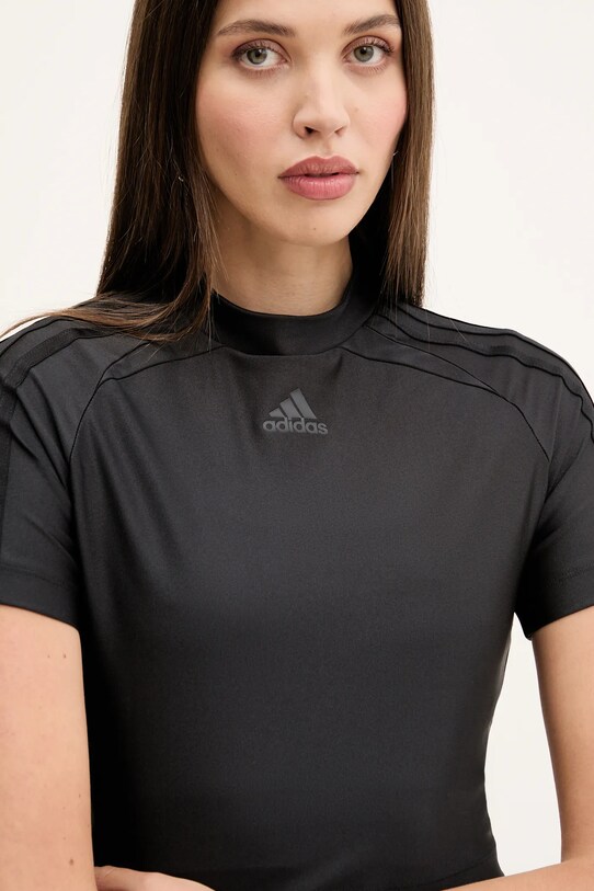 Μπλουζάκι adidas Originals Teamgeist Top μαύρο JZ8278