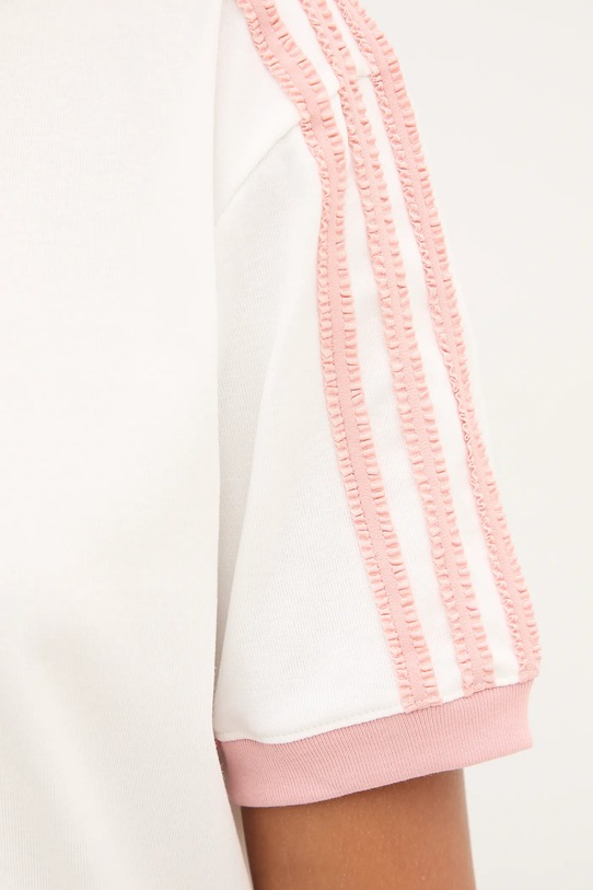 Тениска adidas Originals Ruffle 3S Tee KC8821 бял