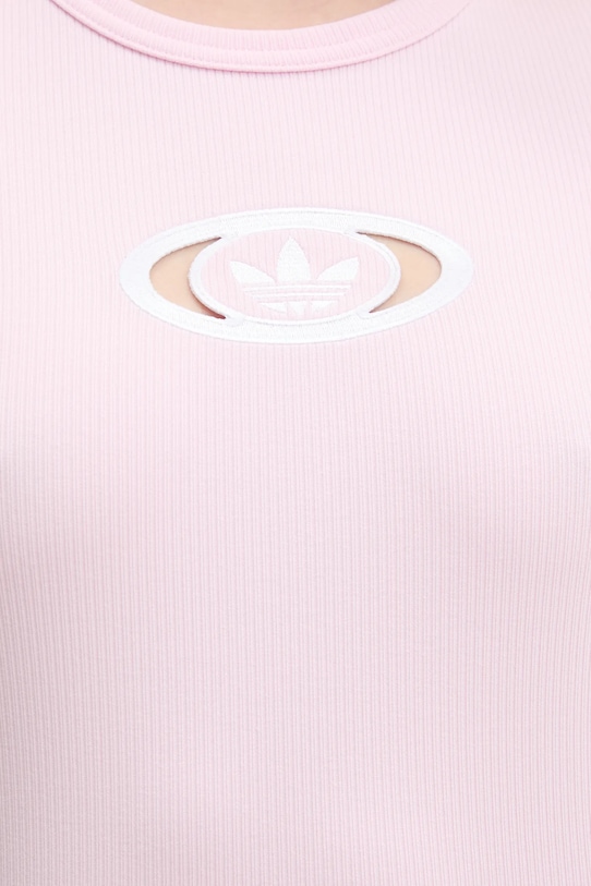 adidas Originals tricou Cut Out Rib Tee KE3737 roz