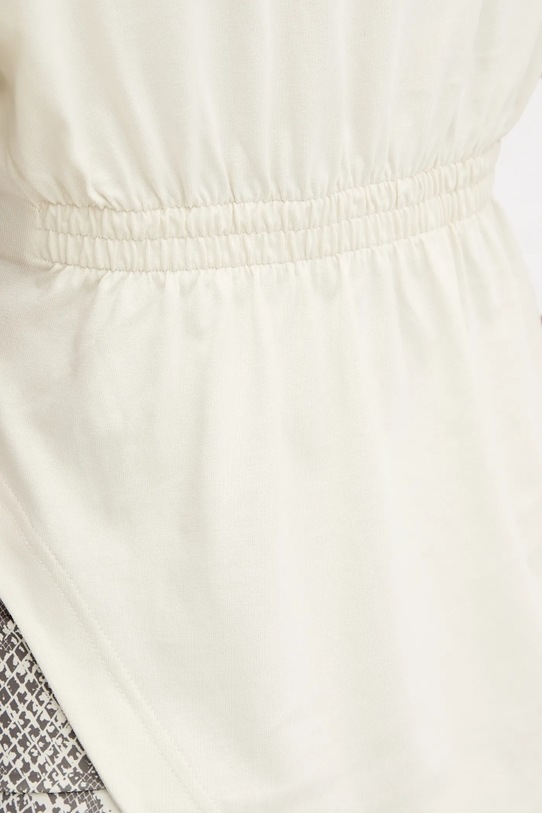 T-shirt προπόνησης adidas by Stella McCartney JX6775 μπεζ