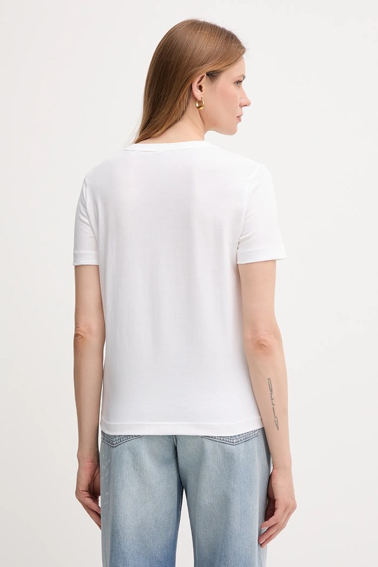 Odzież Gant t-shirt bawełniany 4202589 biały