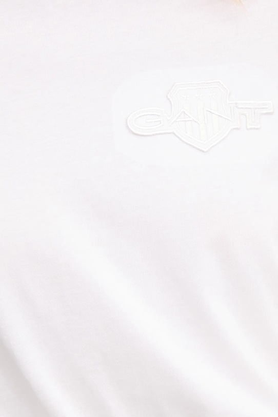 Gant t-shirt bawełniany 4202589 biały