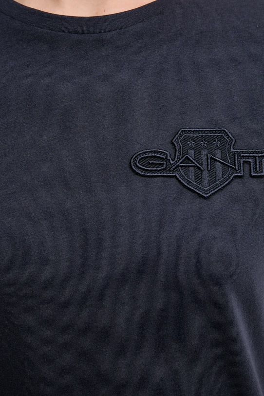Gant t-shirt bawełniany 4202589 granatowy