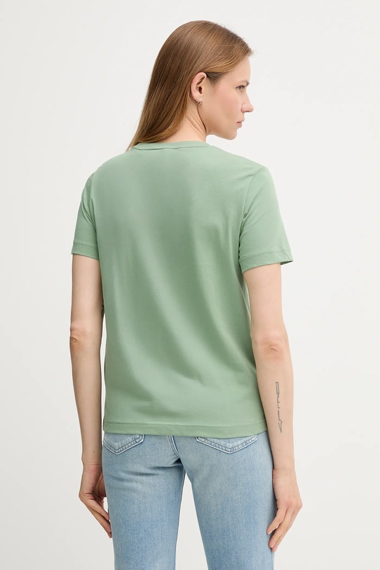 Odzież Gant t-shirt bawełniany 4202589 zielony