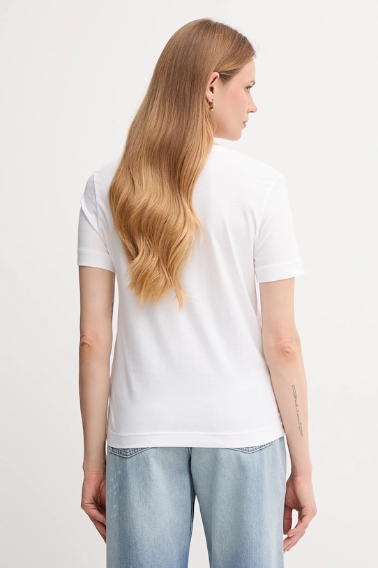 Odzież Gant t-shirt bawełniany 4201554 biały