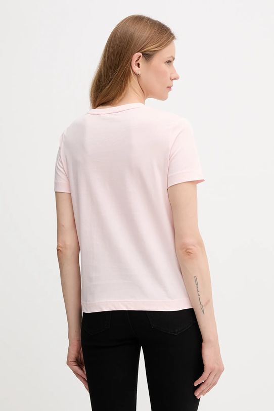 Odzież Gant t-shirt bawełniany 4201554 różowy