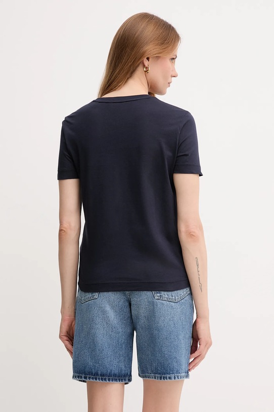 Odzież Gant t-shirt bawełniany 4201554 granatowy