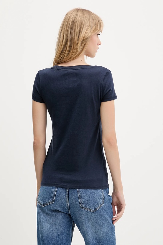 Odzież Hollister Co. t-shirt bawełniany KI357.5016.200 granatowy