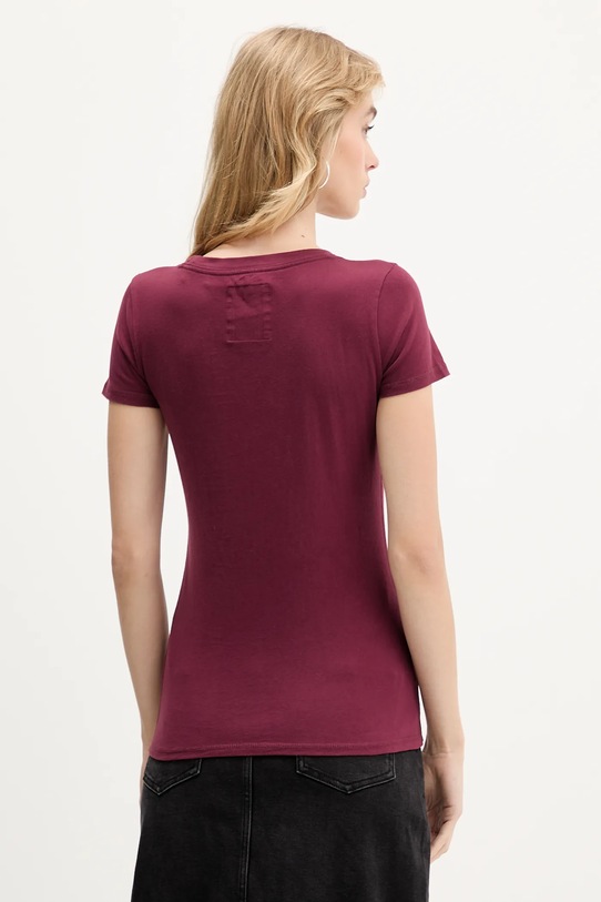 Odzież Hollister Co. t-shirt bawełniany KI357.5016.520 bordowy