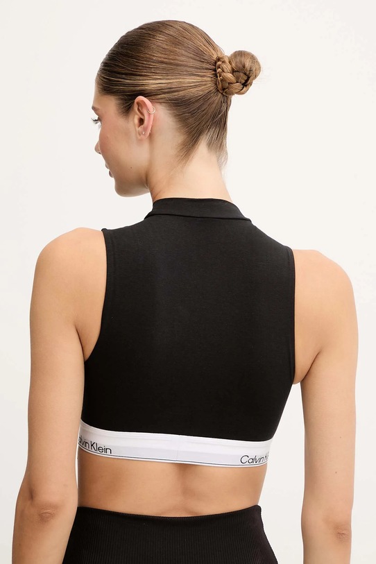 Ρούχα Top Calvin Klein Underwear LV00QF8383 μαύρο