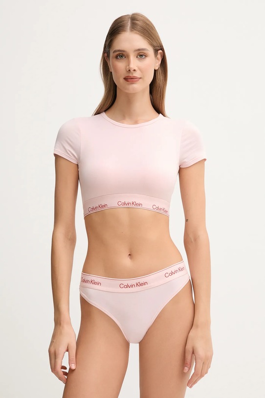 Calvin Klein Underwear t-shirt LV00QF8495 różowy AW25