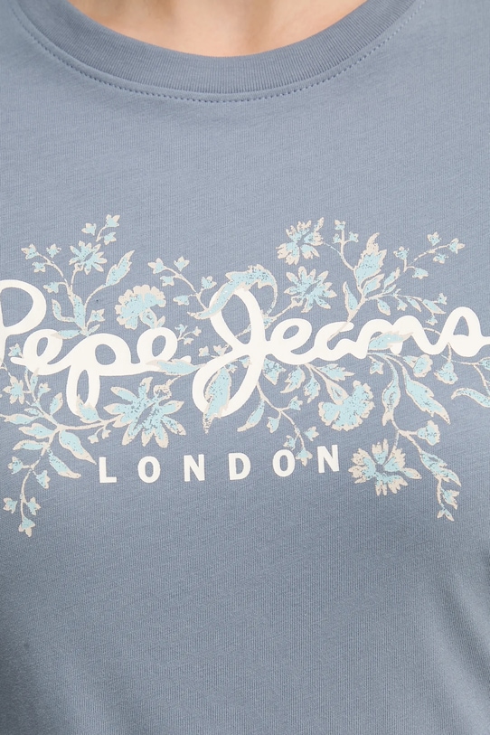 Pepe Jeans t-shirt bawełniany PL5000049 niebieski
