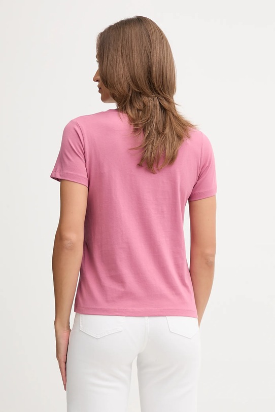 Odzież Pepe Jeans t-shirt bawełniany PL5000026 różowy