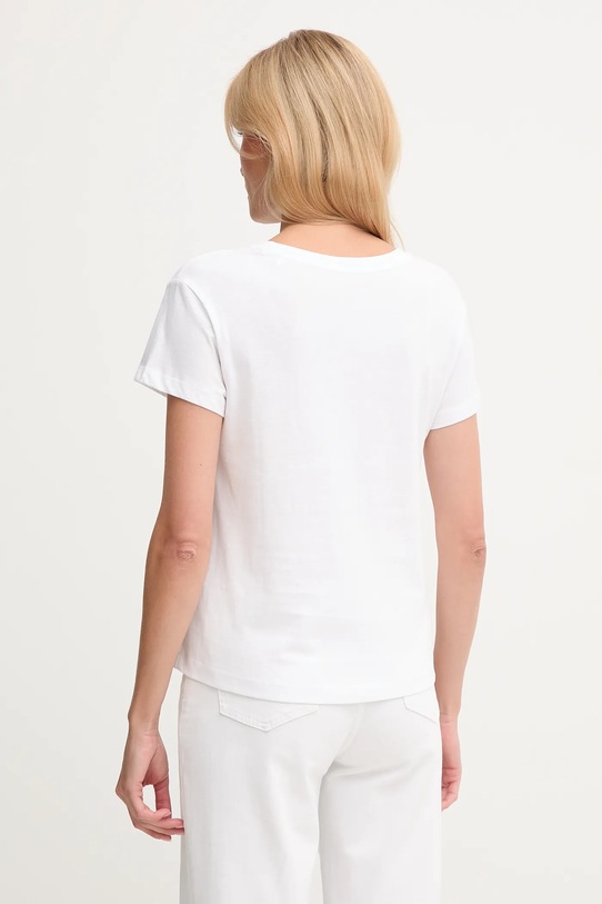 Odzież Pepe Jeans t-shirt bawełniany PL5000027 biały