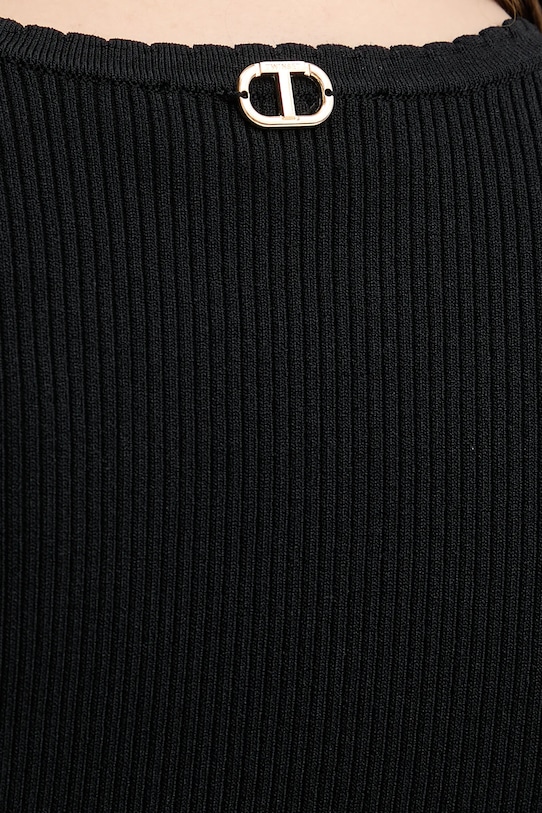 Twinset top 252TP3350 negru