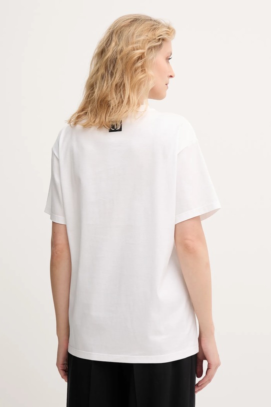 Odzież Twinset t-shirt bawełniany 252TP2053 biały