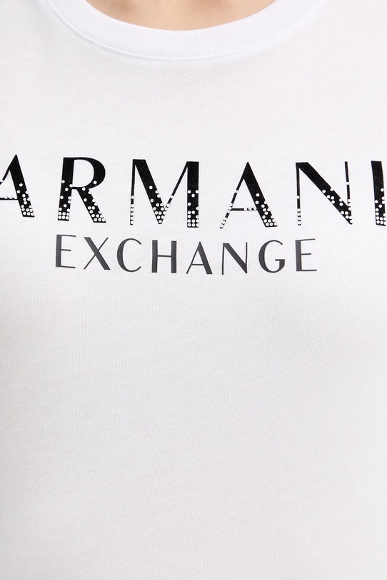 Armani Exchange t-shirt bawełniany XW001351.AF17172 biały
