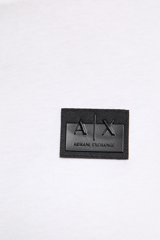 Armani Exchange t-shirt bawełniany XW001386.AF10356 biały