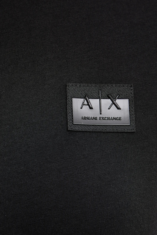 Armani Exchange t-shirt bawełniany XW001386.AF10356 czarny