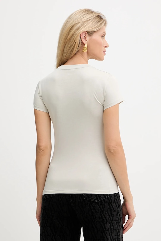 Одежда Хлопковая футболка Armani Exchange XW002038.AF10356 бежевый