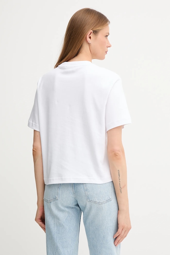 Odzież Calvin Klein Jeans t-shirt bawełniany LV047D205G biały