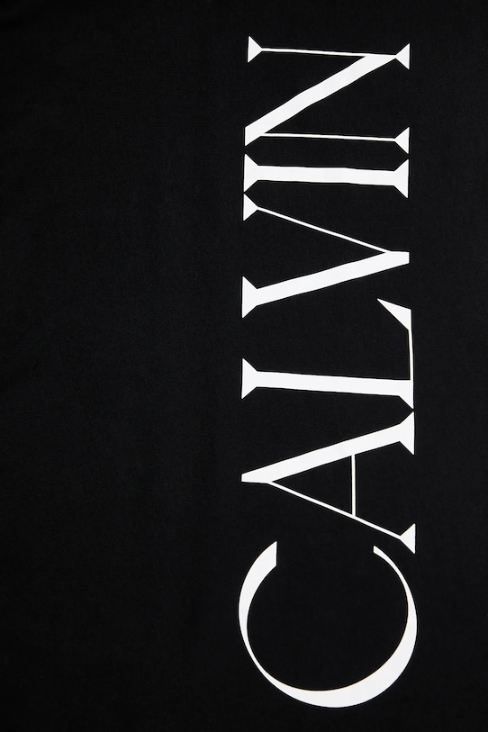 Bavlnené tričko Calvin Klein Jeans LV047D206G čierna