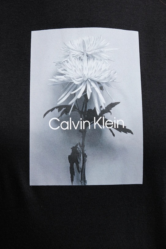 Bavlněné tričko Calvin Klein Jeans LV047D880G černá