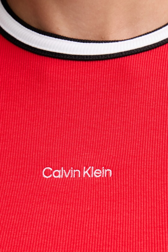 Tričko Calvin Klein Jeans LV047D201G červená