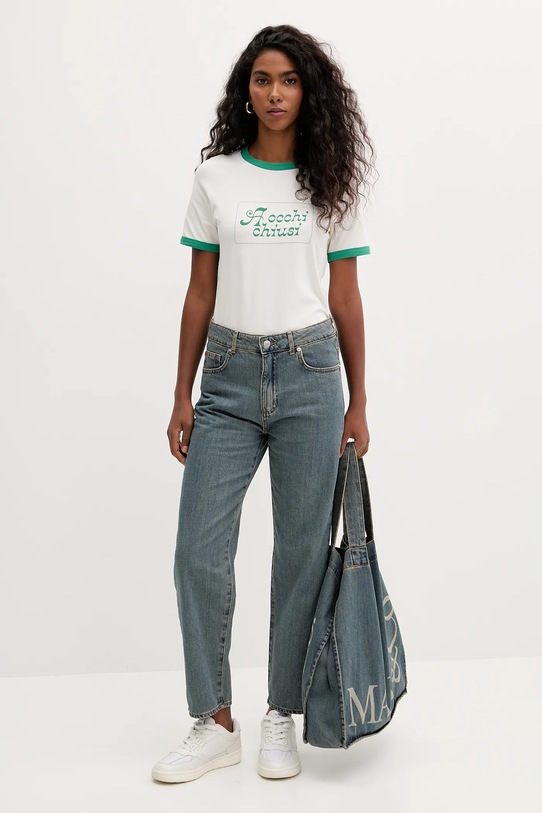 MAX&Co. t-shirt 2528946011200 beżowy AW25