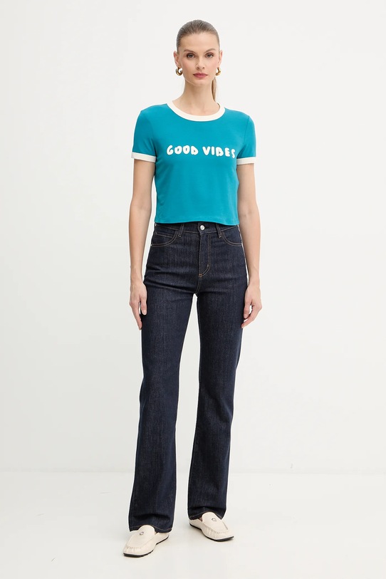 Tričko MAX&Co. 2528946012200 tyrkysová AW25