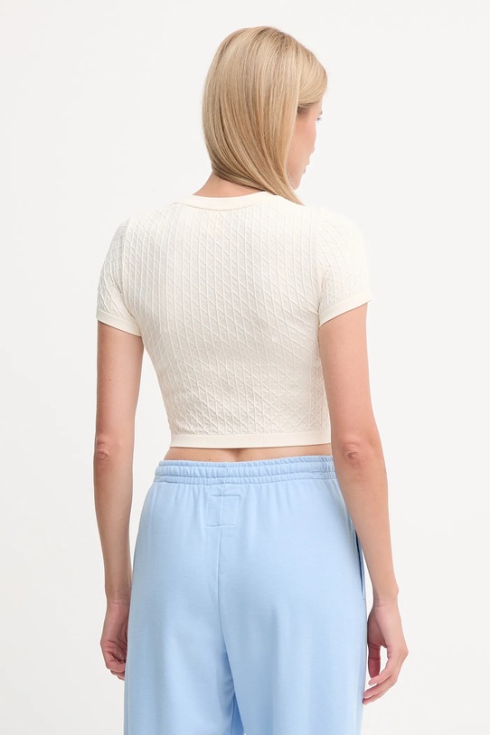 Odzież Calvin Klein Underwear t-shirt lounge LV00QS7546 beżowy
