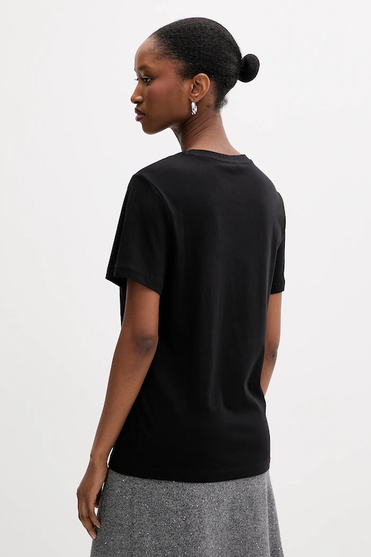 Oblečení Bavlněné tričko Liu Jo MF5410.JS923 černá