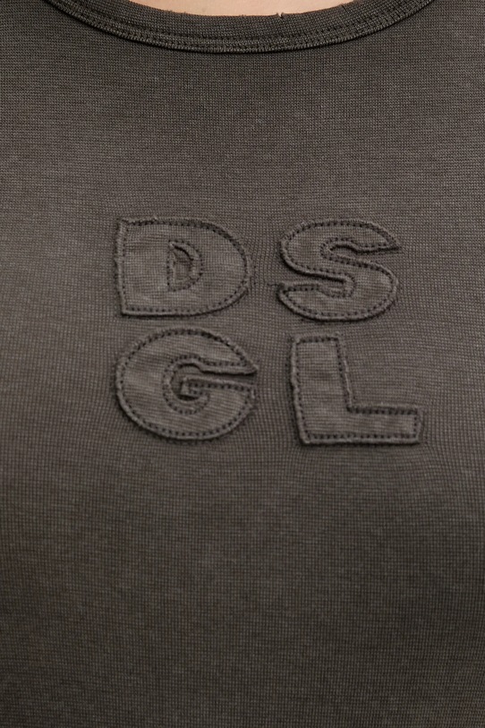Desigual t-shirt PRAGA 25WWTK46 szary